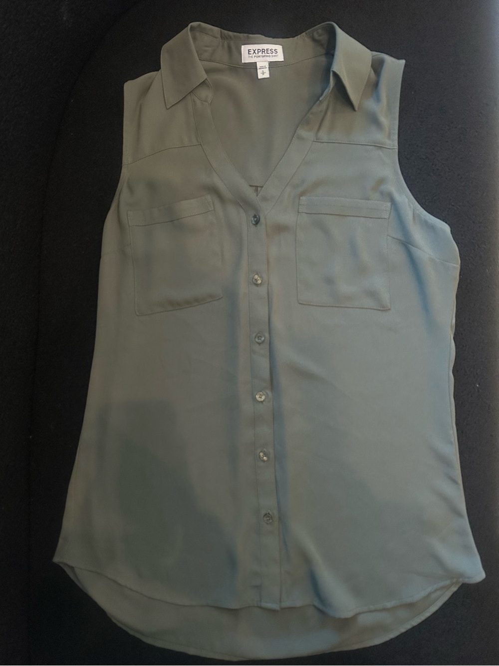 Express Portofino Button Down Blouse